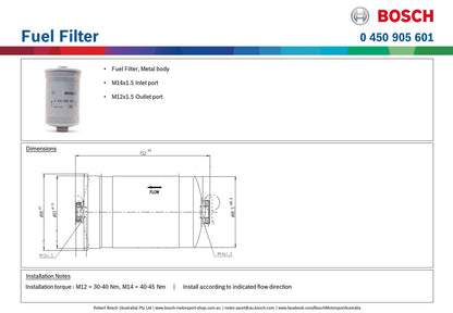 Bosch Fuel Filter
