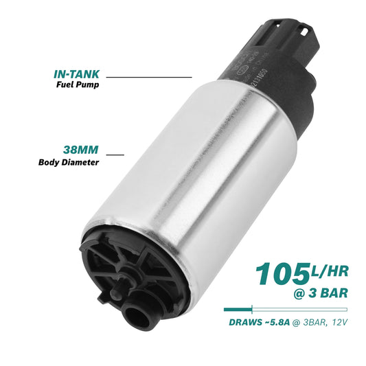 Bosch 105l/h @3bar In-tank Fuel Pump, BFP038