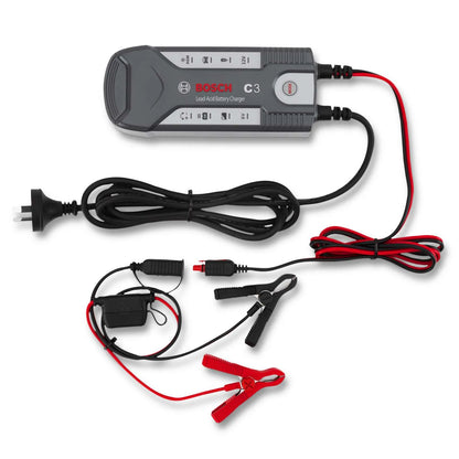 Bosch Battery Charger C3, 6 & 12V