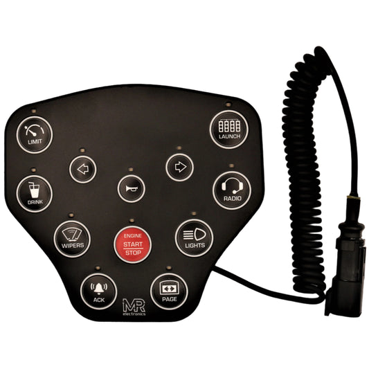 MR Electronics 12 Button CAN Steering Panel -Backlit