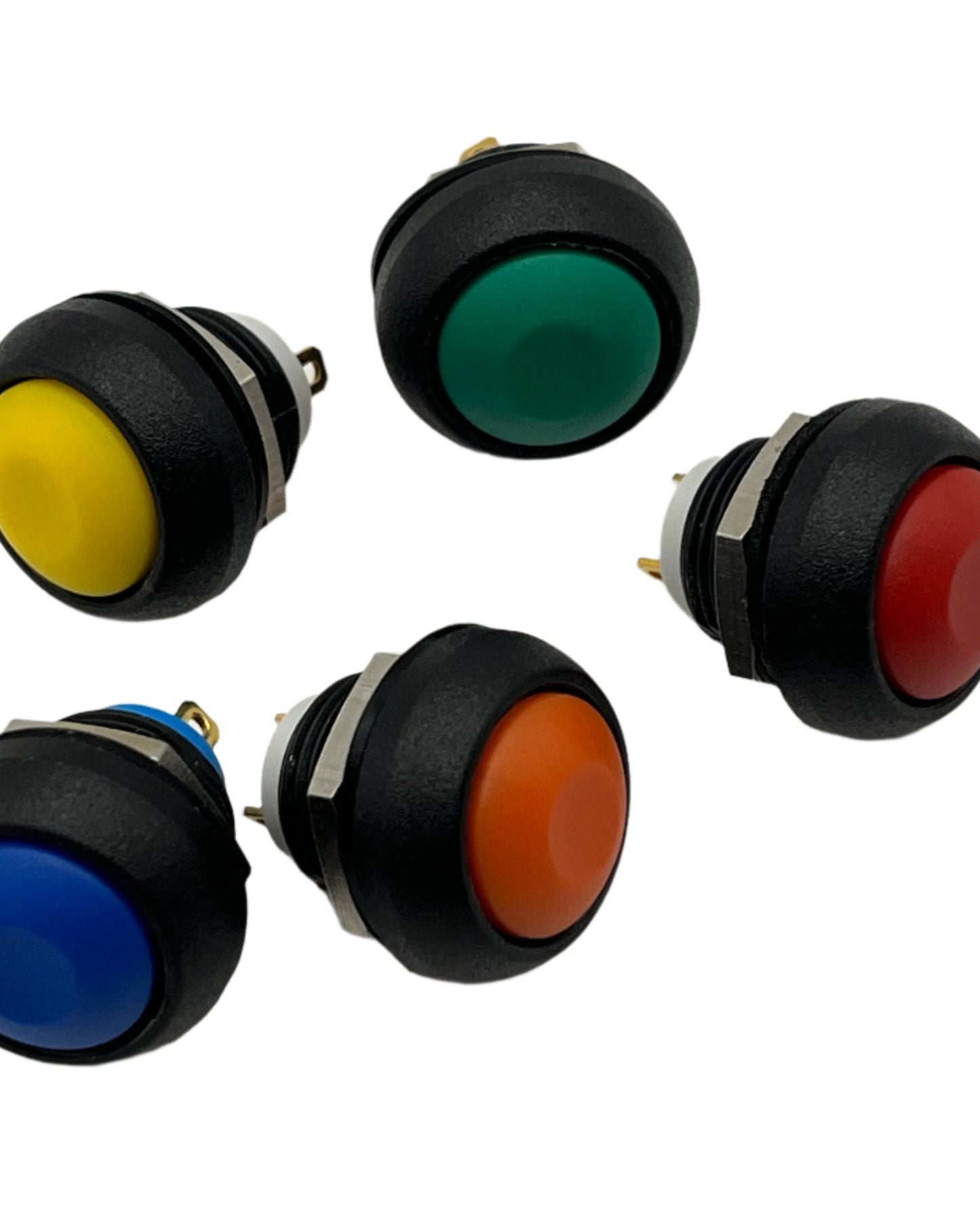 Momentary Push Button Switches - colour choice