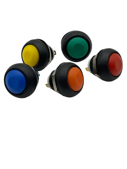 Momentary Push Button Switches - colour choice
